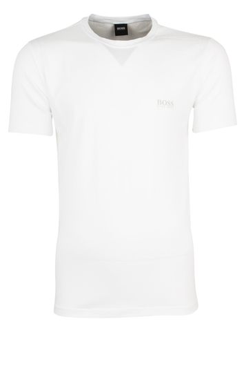 Hugo Boss t-shirt wit 2-pack ronde hals effen katoen