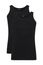 Hugo Boss onderhemd zwart slim fit stretch 2-pack