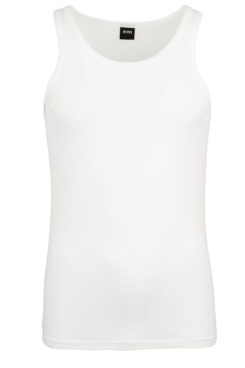 Hugo Boss slim fit onderhemd wit stretch 2-pack