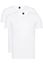 Hugo Boss t-shirt effen 100% katoen wit 2-pack