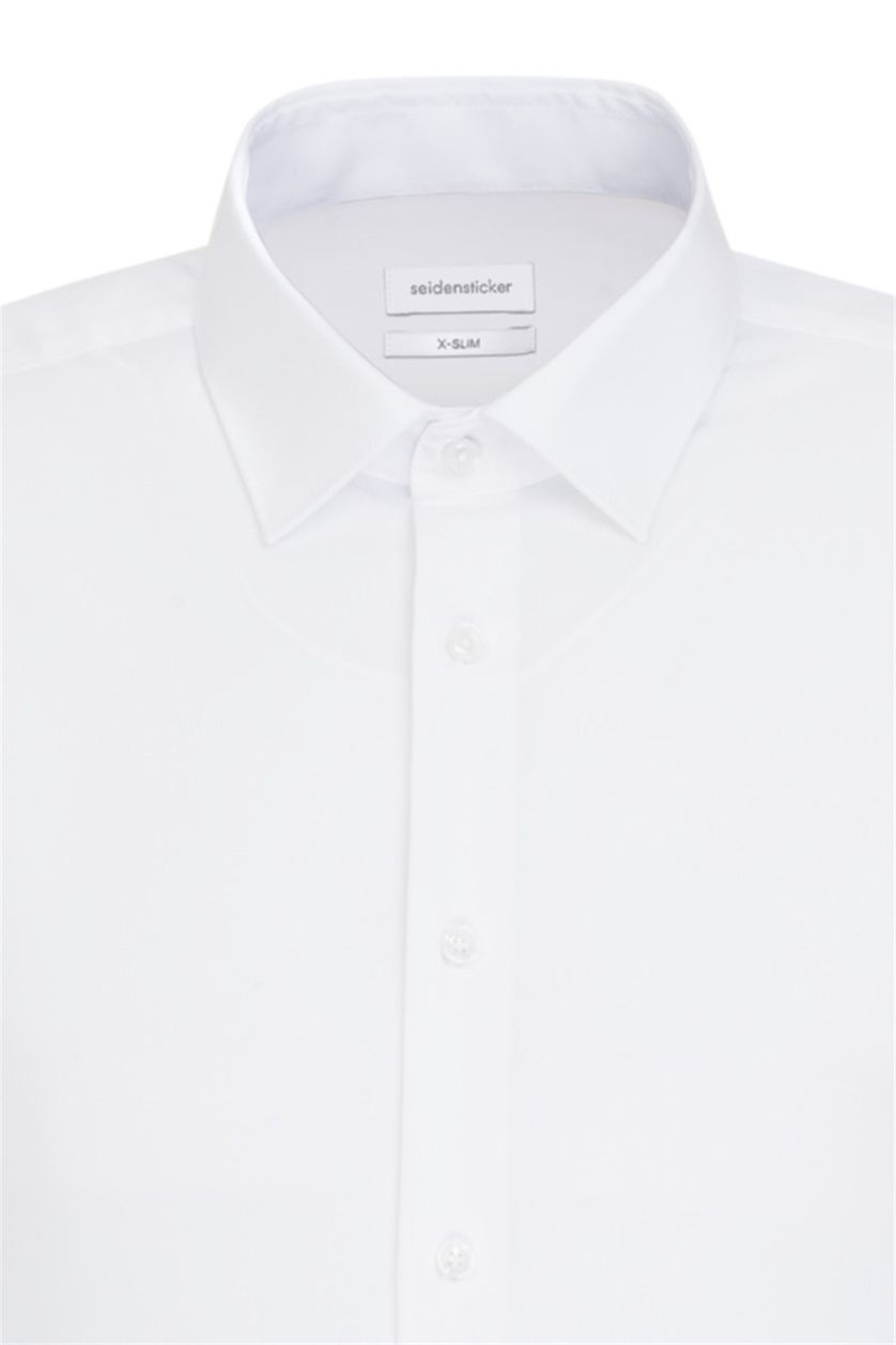 Seidensticker wit overhemd X-Slim strijkvrij
