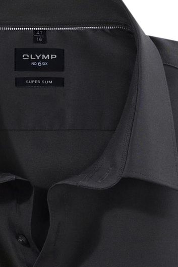 Mouwlengte 7 overhemd Olymp zwart