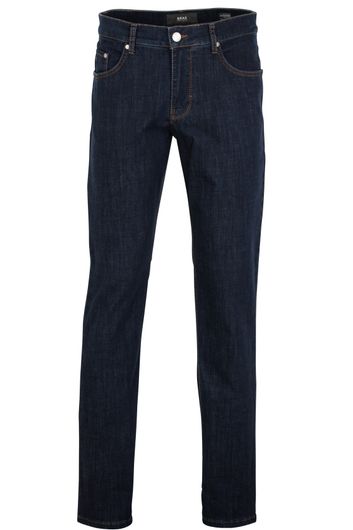 Pantalon Brax Denim 5-pocket Donkerblauw