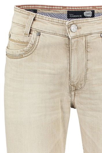 Beige modern fit stretch Batu  jeans Gardeur