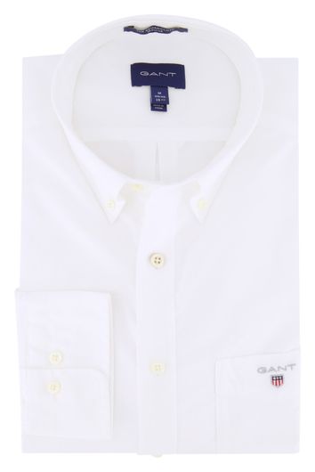 Gant wit overhemd Regular Fit button down