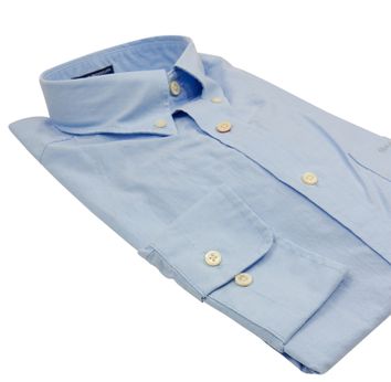 Overhemd gant blauw regular fit