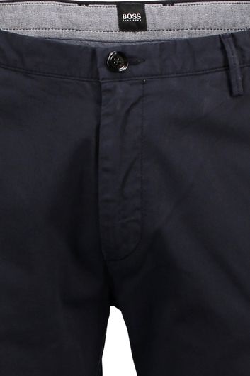 Hugo Boss pantalon katoen donker blauw