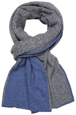 Profuomo Profuomo sjaal grijs blauw