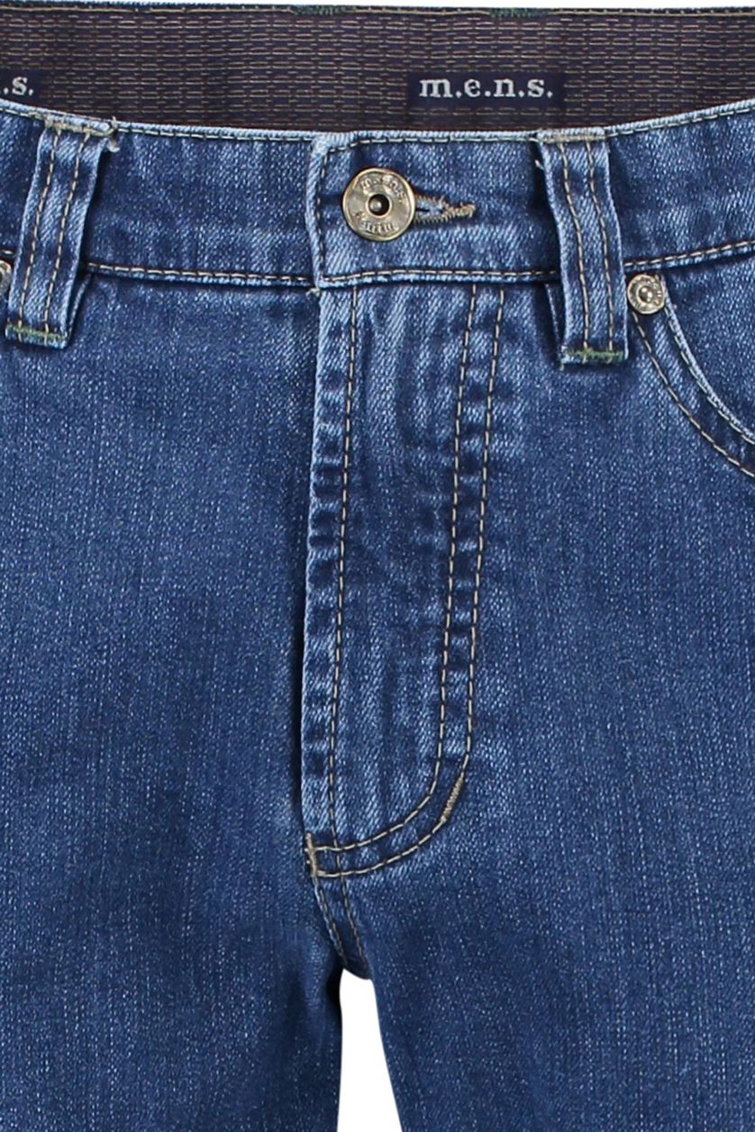 M.E.N.S. jeans Detroit blauw 5-pocket stretch
