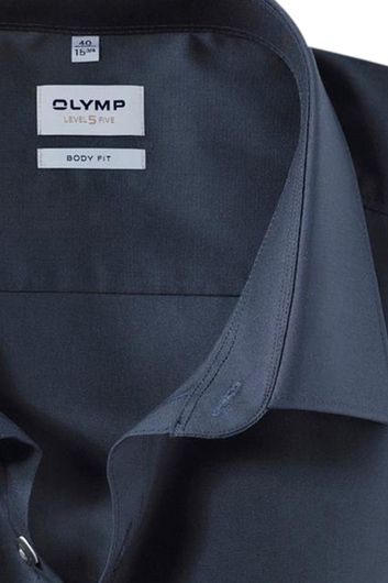Overhemd Olymp mouwlengte 7 Level Five donkerblauw