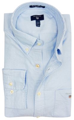 Gant Oxford overhemd Gant button down blauw
