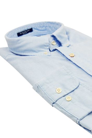 Oxford overhemd Gant button down blauw