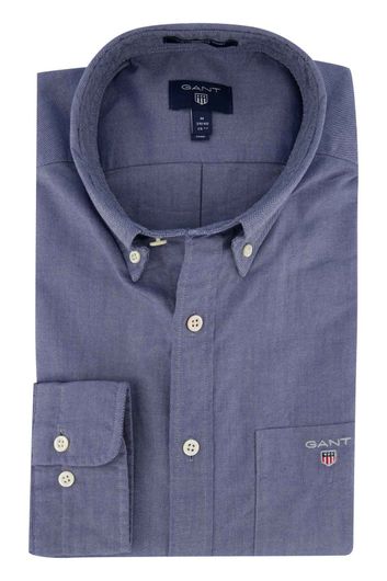 Gant overhemd button down blauw