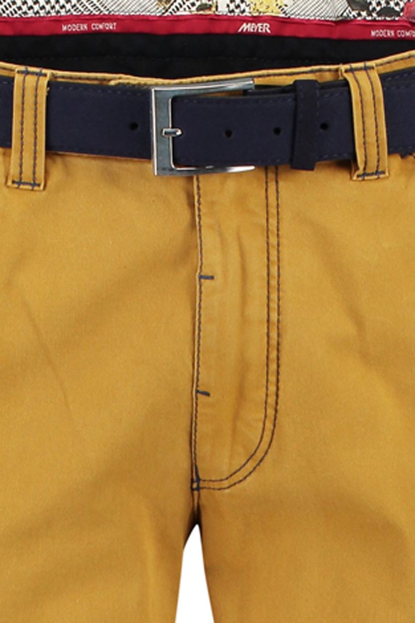 Meyer Chicago pantalon 5-pocket geel