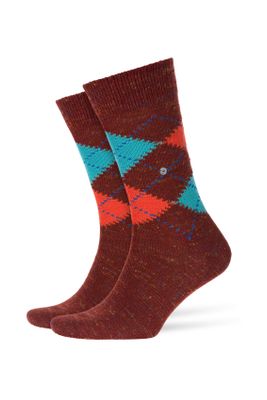 Burlington Rood bruine Burlington sokken