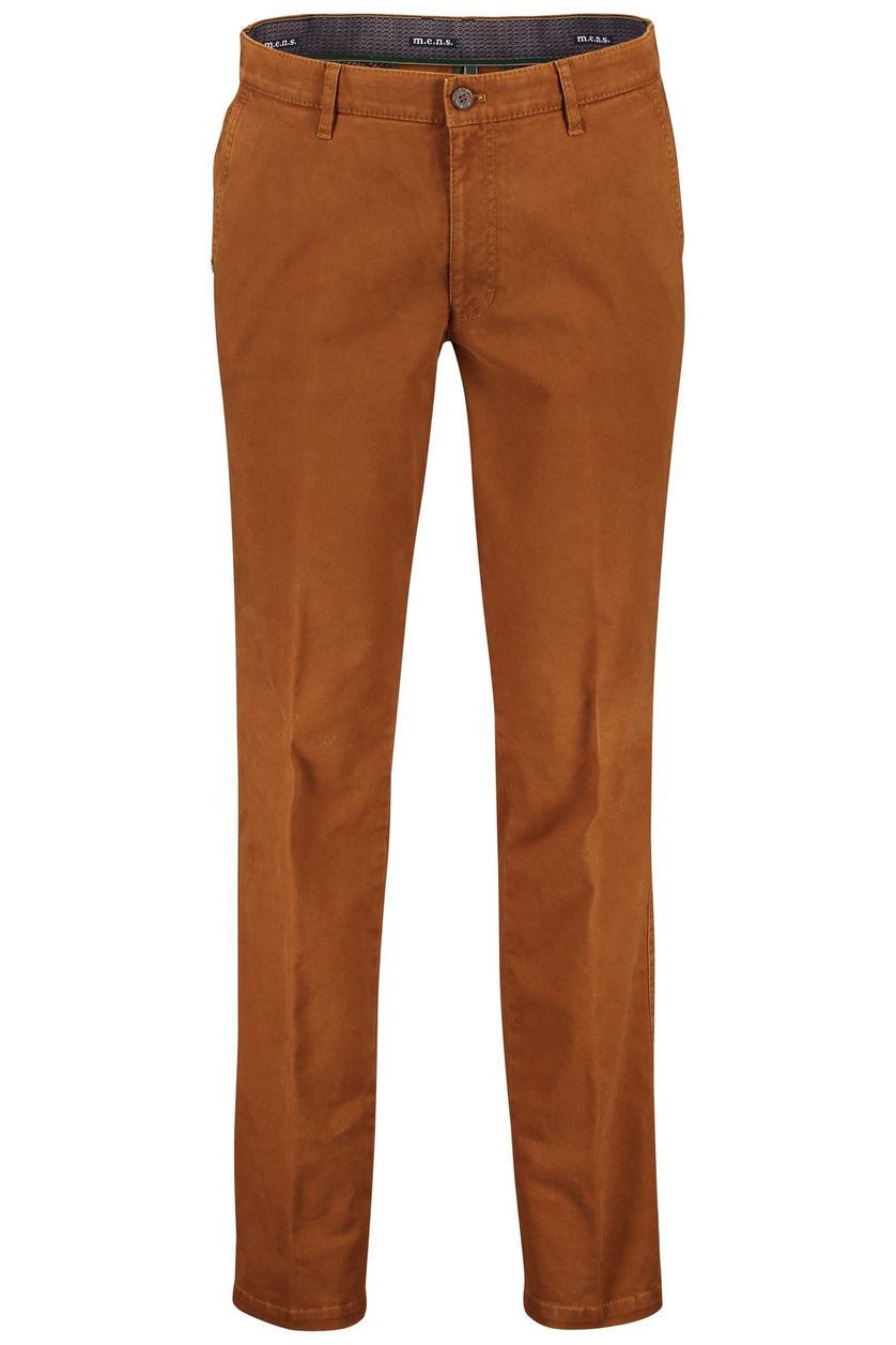 M.E.N.S. pantalon Madison bruin katoen-stretch