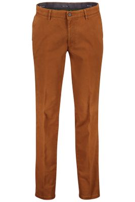 M.E.N.S. M.E.N.S. pantalon Madison bruin oranje