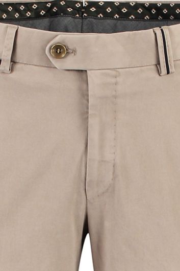 Hiltl flatfront pantalon Peaker-s beige