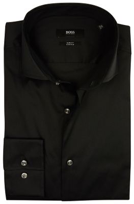 Hugo Boss Hugo Boss overhemd zwart Slim Fit