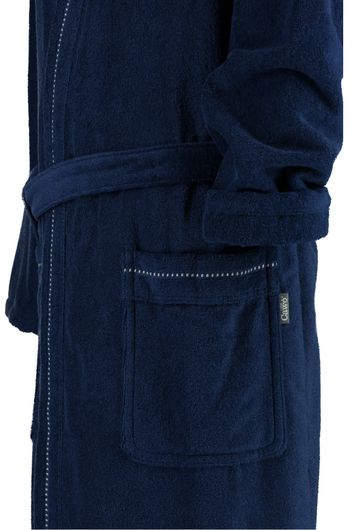 Cawö badjas badstof donkerblauw
