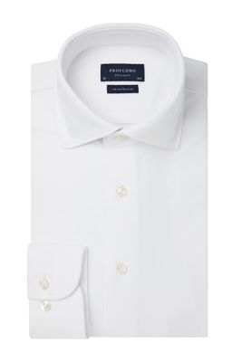 Profuomo Profuomo The Knitted Shirt wit