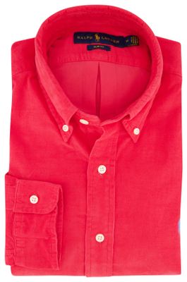 Polo Ralph Lauren Overhemd Ralph Lauren Slim Fit rood