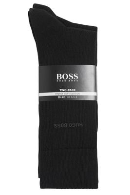 Hugo Boss Hugo Boss sokken zwart 2-pack