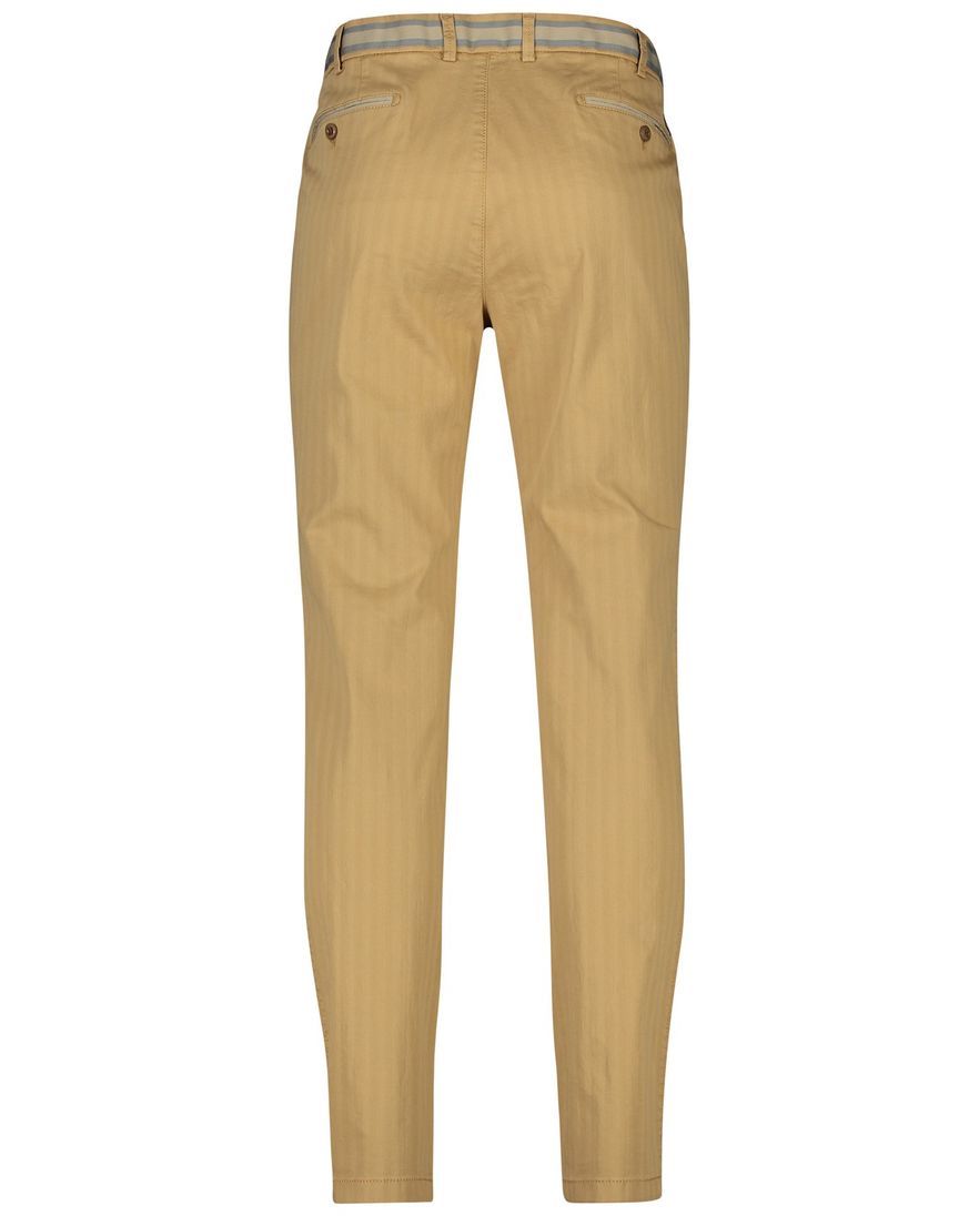 Gardeur katoenen broek Sonny bruin effen katoen