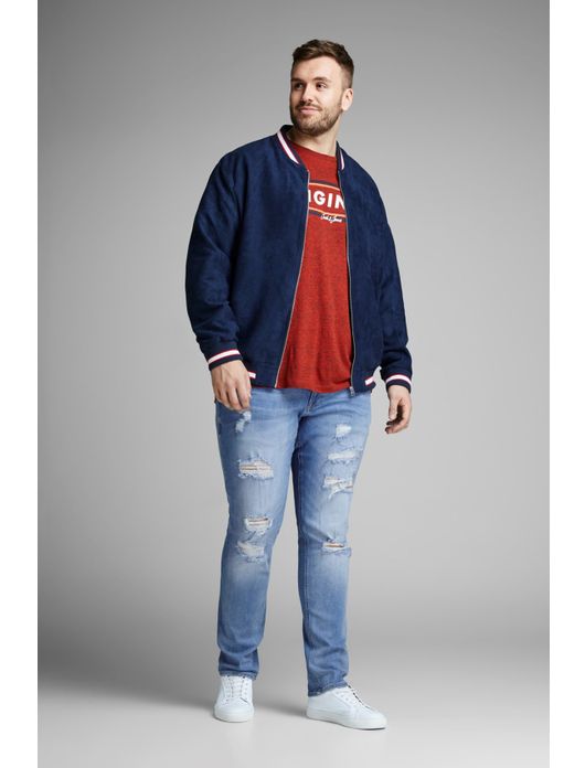 Jack & Jones Plus Size spijkerbroek blauw 5-pocket