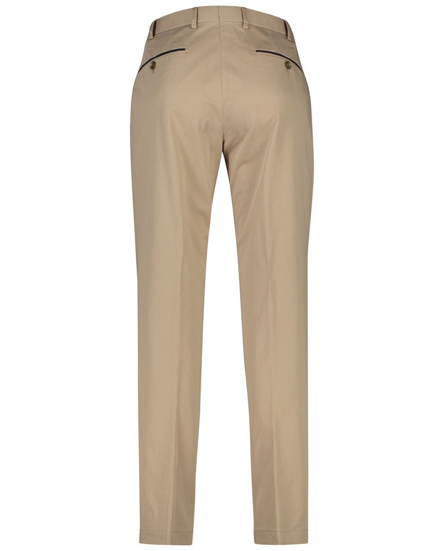 Flatfront broek beige Hiltl Peaker-s