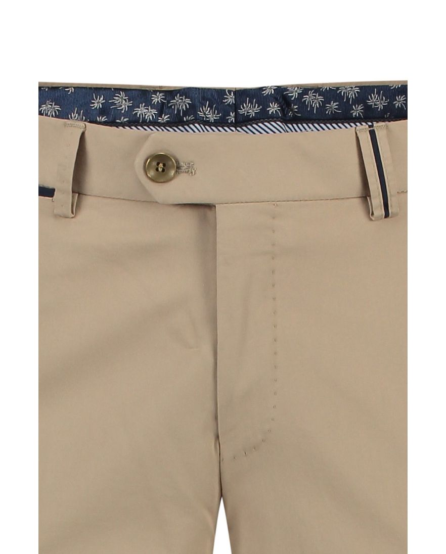 Flatfront broek beige Hiltl Peaker-s