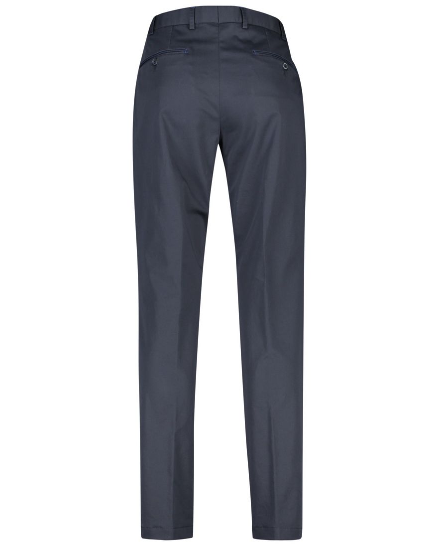 Hiltl pantalon donkerblauw effen