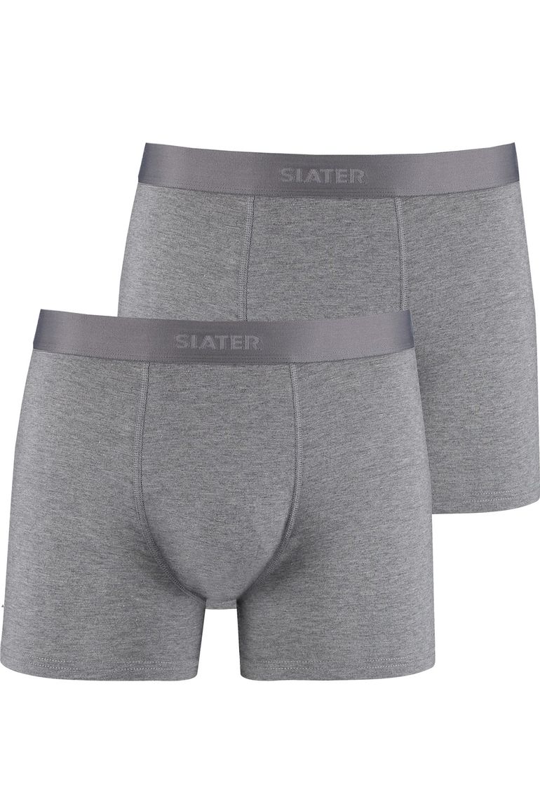 boxershort grijs Slater Basic Bamboe
