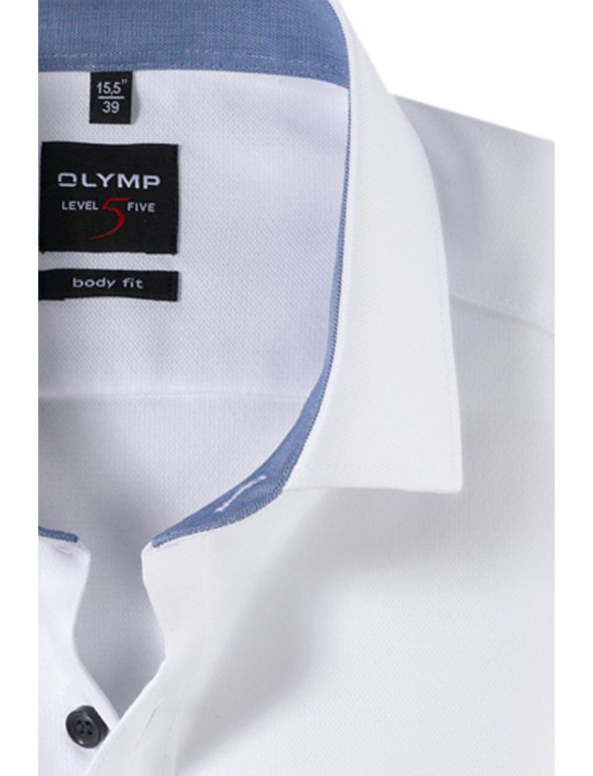 Olymp Level 5 overhemd wit
