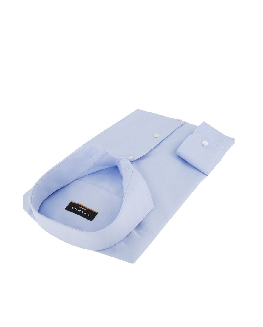 Overhemd Eterna Slim Fit blauw