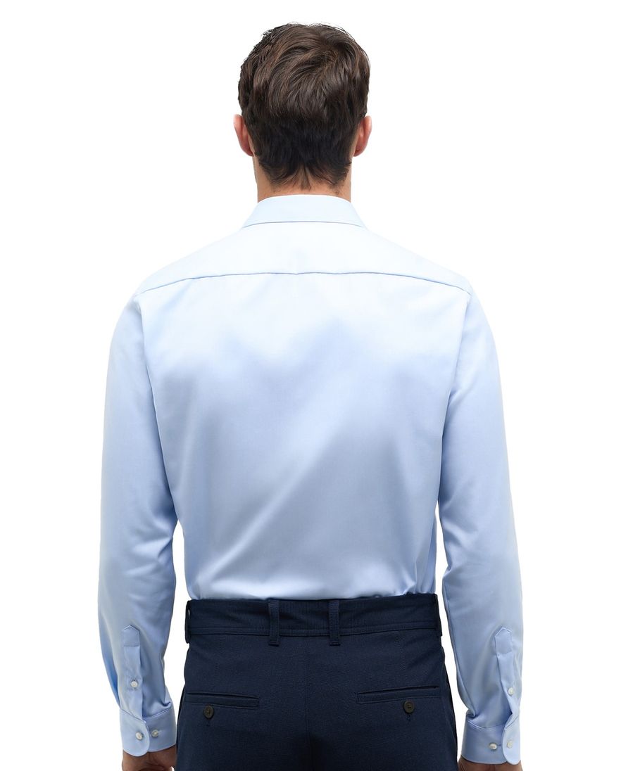 Overhemd Eterna Slim Fit blauw