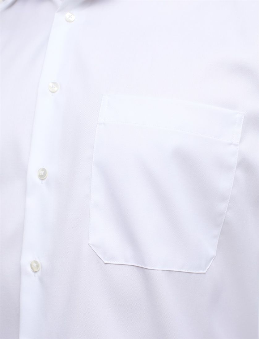 Eterna overhemd effen wit Comfort Fit