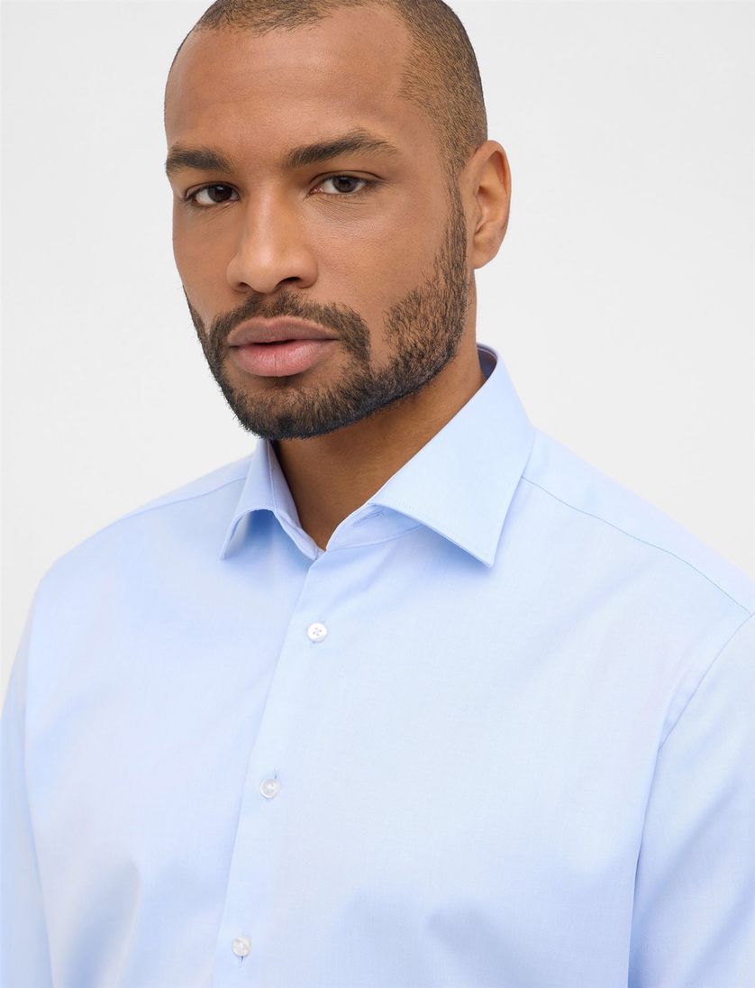 Eterna Modern Fit overhemd lichtblauw