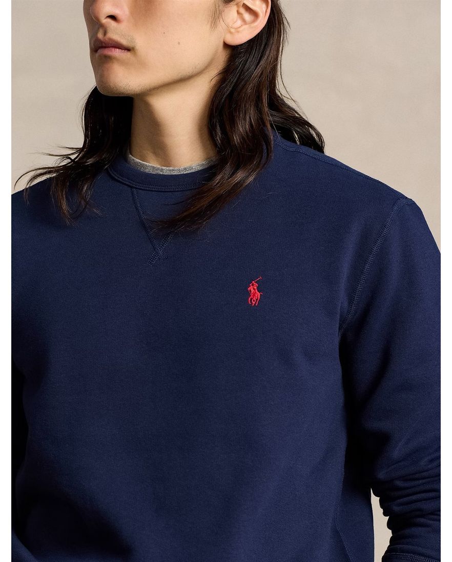 Ralph Lauren trui ronde hals navy
