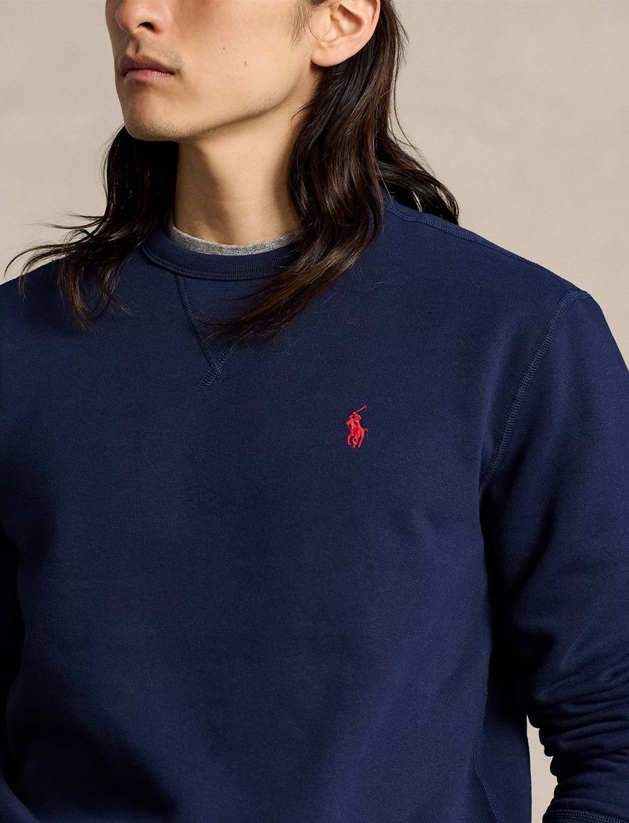 Ralph Lauren trui ronde hals navy