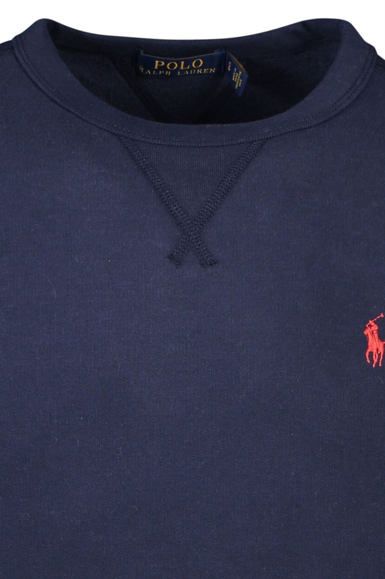 Ralph Lauren trui ronde hals navy