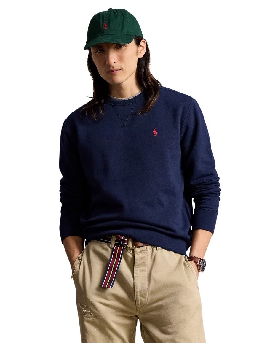 Ralph Lauren trui ronde hals navy