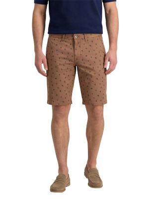 State of Art State of Art korte broek bruin print