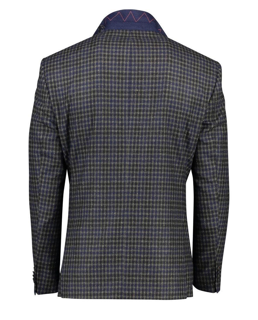 Digel colbert geruit wol normale fit