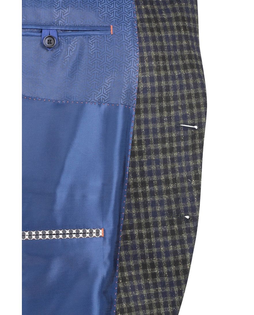 Digel colbert geruit wol normale fit