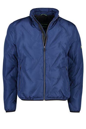 Pierre Cardin Pierre Cardin jack blauw opstaande kraag