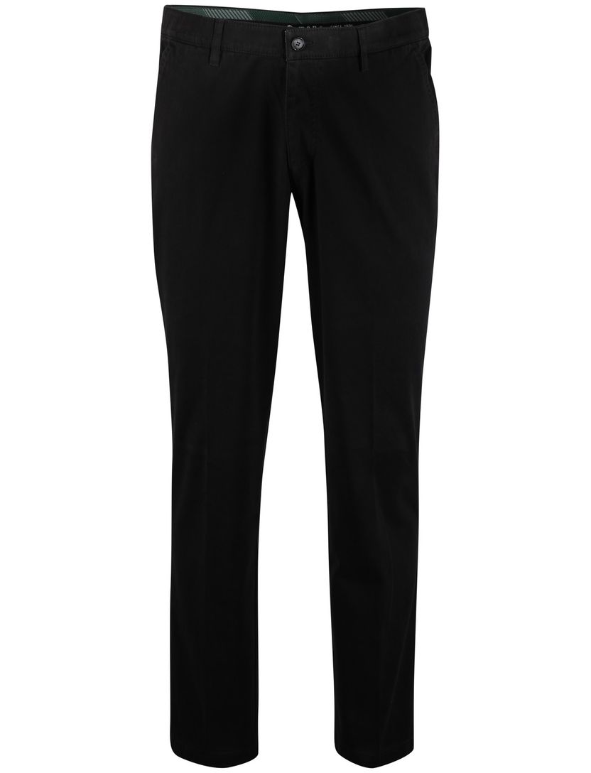 M.E.N.S 5-pocket broek zwart effen