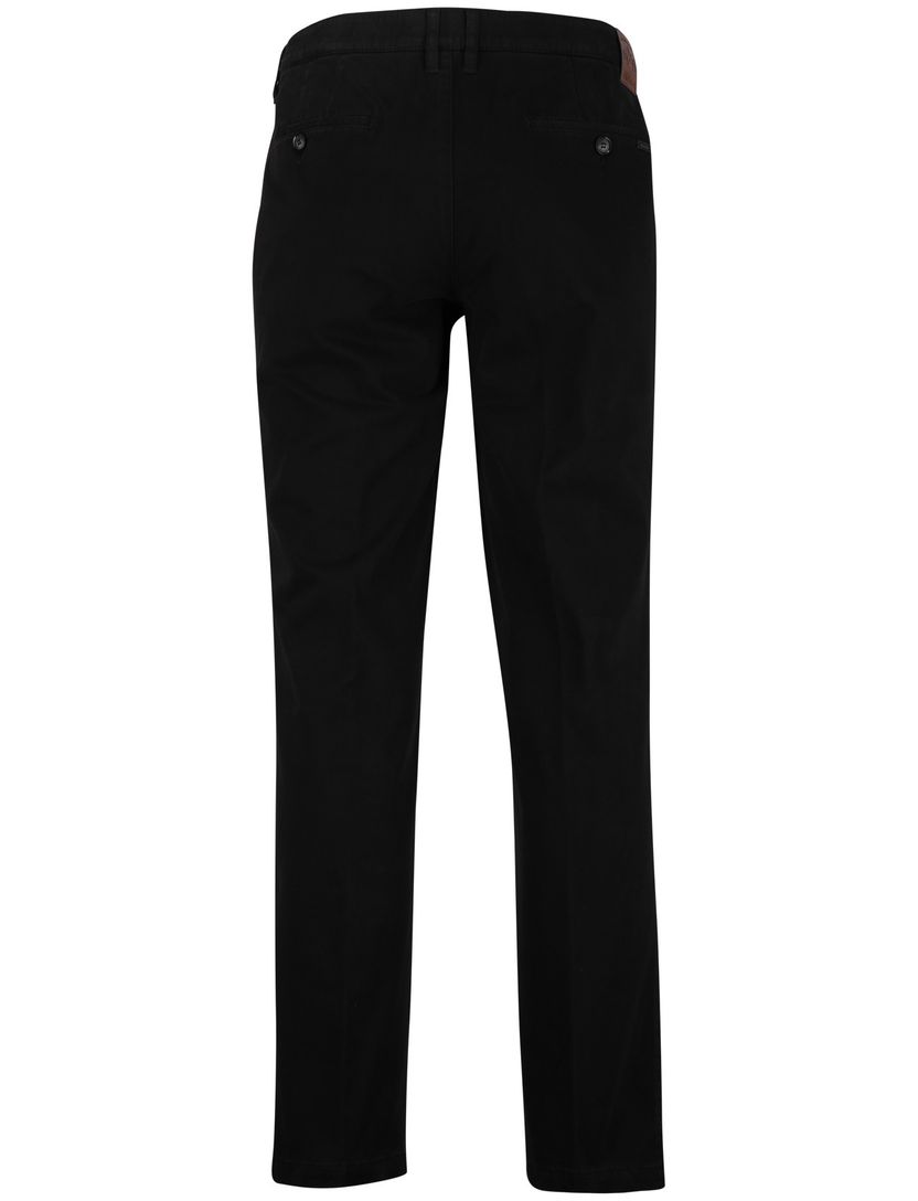M.E.N.S 5-pocket broek zwart effen