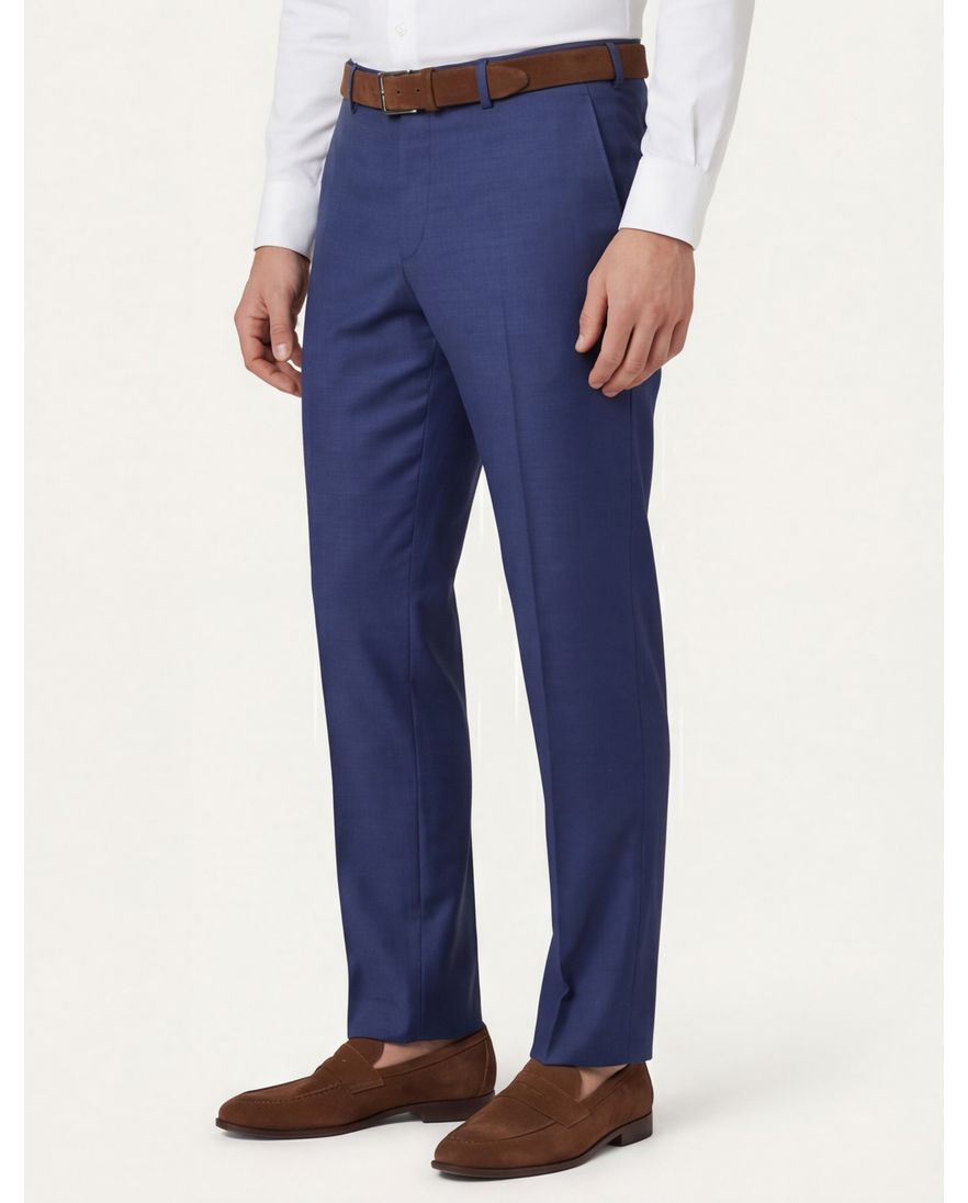 Dressler pantalon Jeff Mix & Match blauw uni