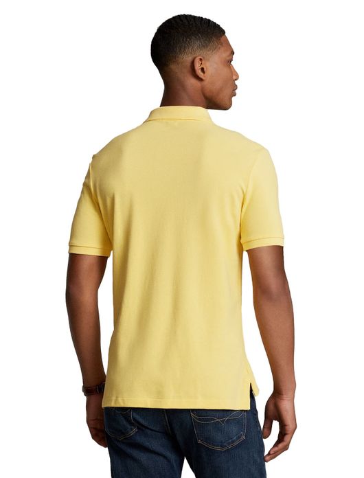 Polo Ralph Lauren custom Slim fit geel 100% katoen